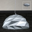 Lustra moderna argintie 1xE27/60W, Origami HL 6-1643/1 Silber Orion